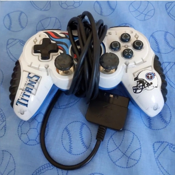 Tennessee Titans Playstation 2 NFL Mad Catz Control Pad Pro Controller - Picture 4 of 4